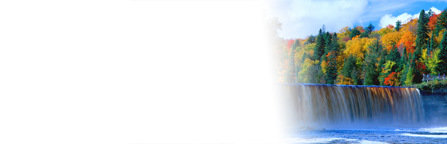 Tahquamenon Falls in Michigan